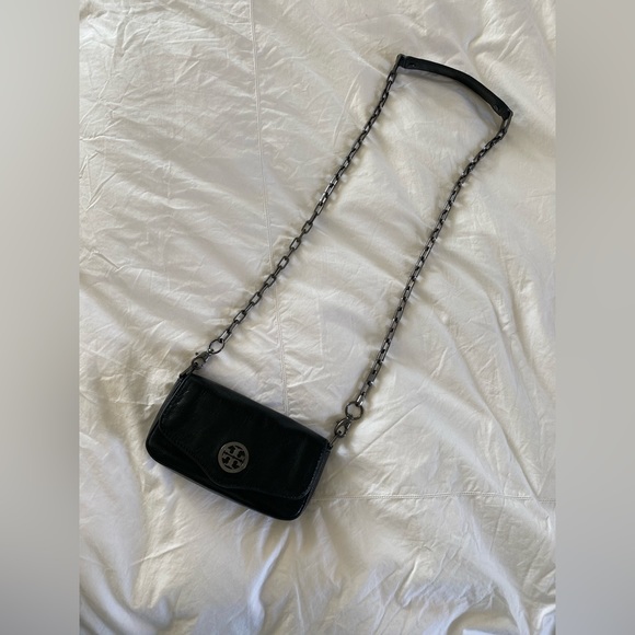 Tory Burch Chain Mini Purse / Clutch in Black - Excellent - Picture 12 of 13